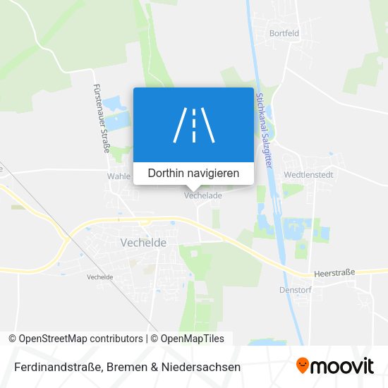 Ferdinandstraße Karte