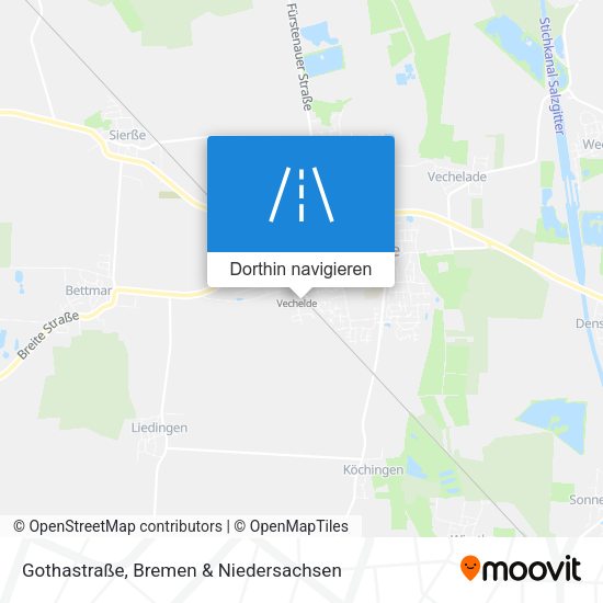 Gothastraße Karte