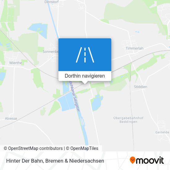 Hinter Der Bahn Karte