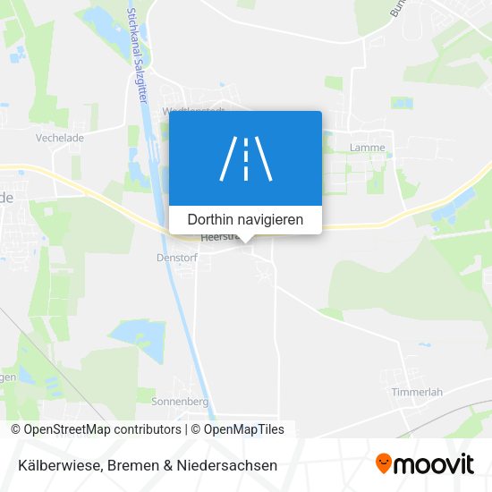 Kälberwiese Karte