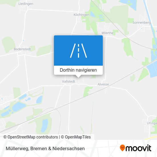 Müllerweg Karte