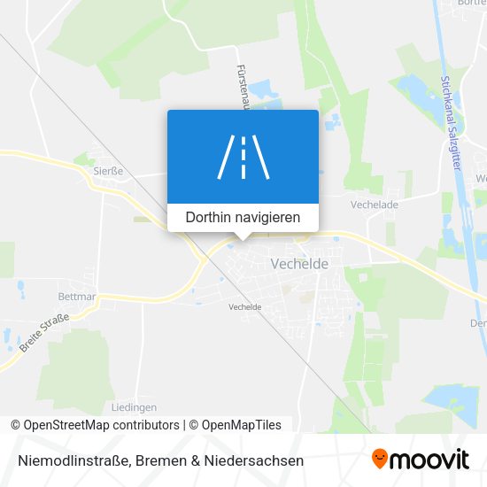Niemodlinstraße Karte
