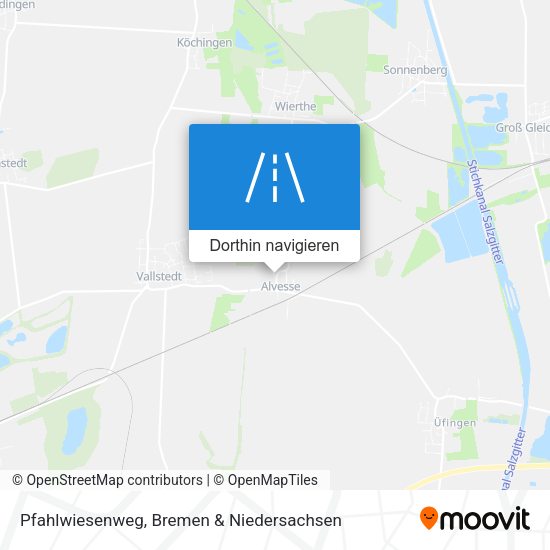Pfahlwiesenweg Karte