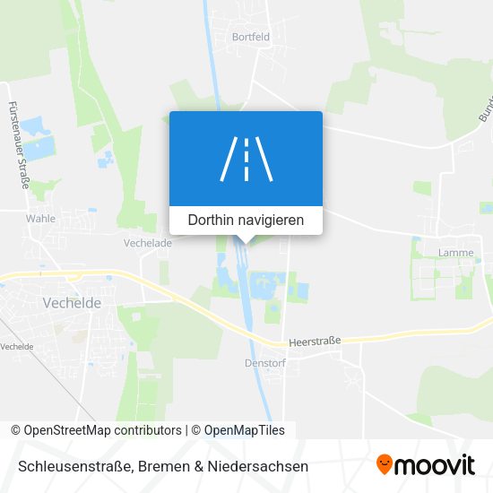 Schleusenstraße Karte