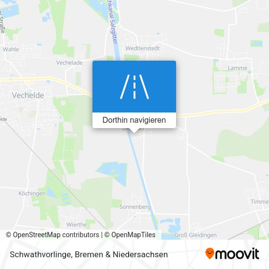 Schwathvorlinge Karte