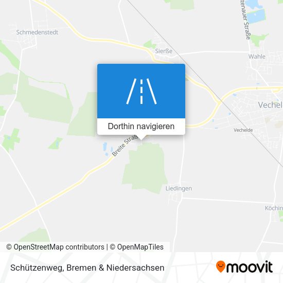 Schützenweg Karte