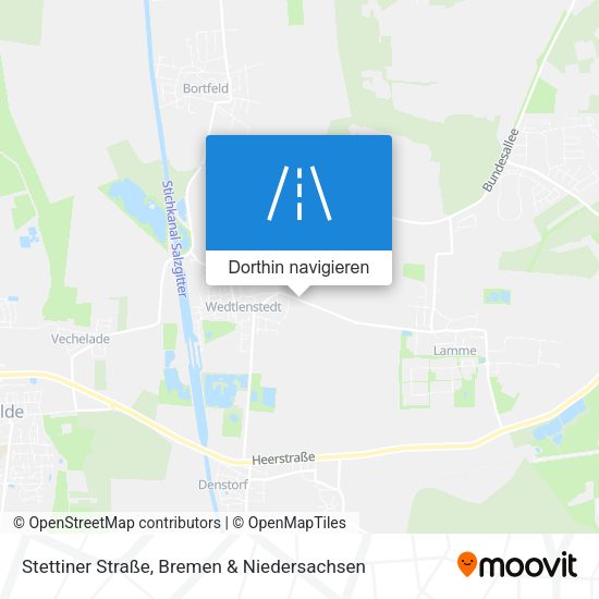 Stettiner Straße Karte