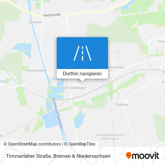 Timmerlaher Straße Karte