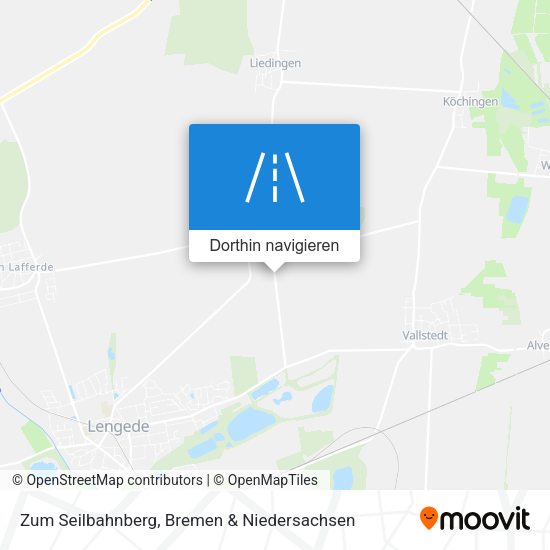 Zum Seilbahnberg Karte