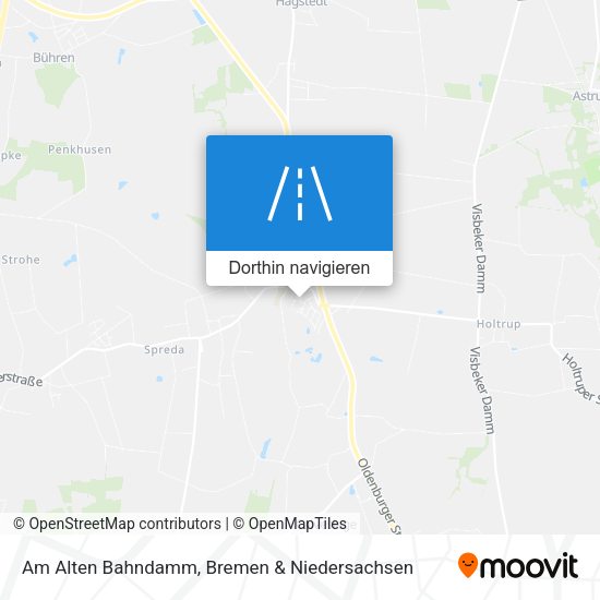 Am Alten Bahndamm Karte