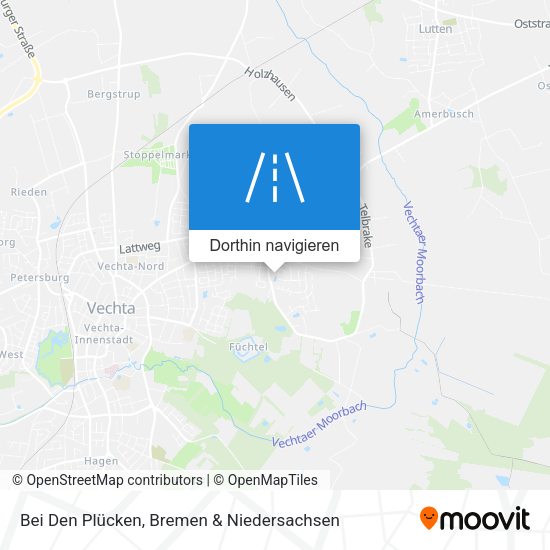 Bei Den Plücken Karte