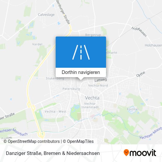 Danziger Straße Karte