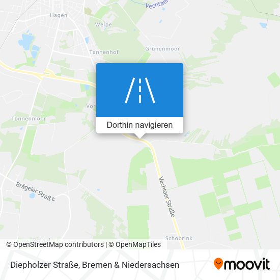 Diepholzer Straße Karte