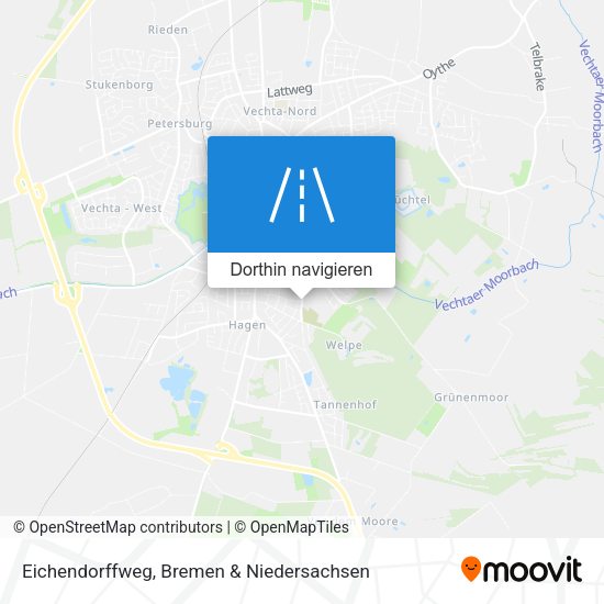 Eichendorffweg Karte