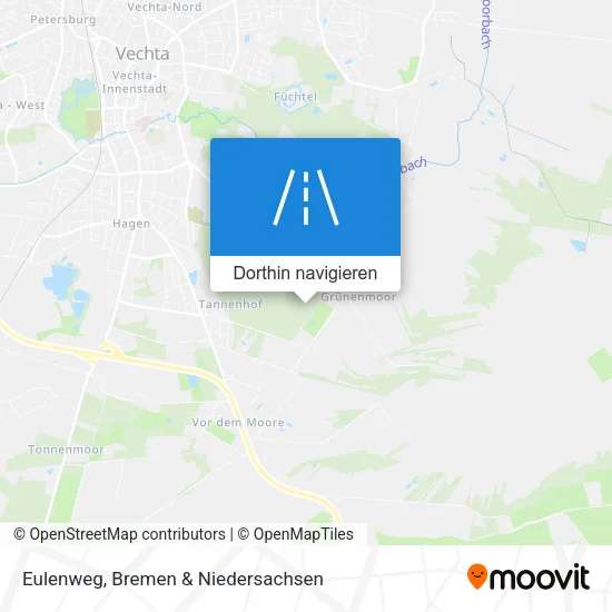 Eulenweg Karte