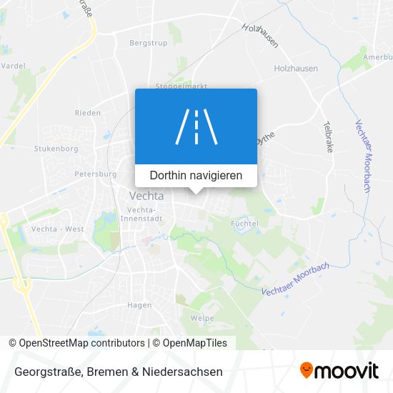 Georgstraße Karte
