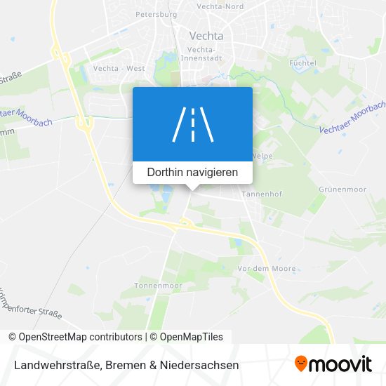 Landwehrstraße Karte