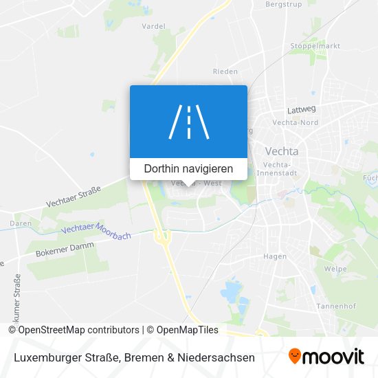 Luxemburger Straße Karte