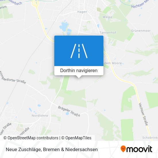 Neue Zuschläge Karte