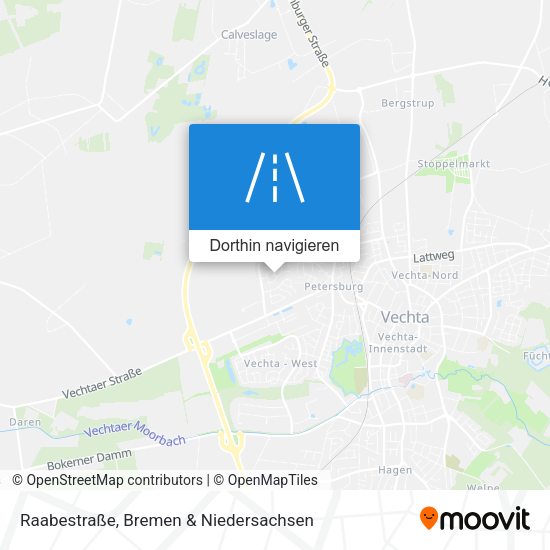 Raabestraße Karte