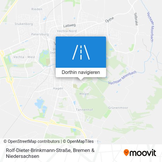 Rolf-Dieter-Brinkmann-Straße Karte