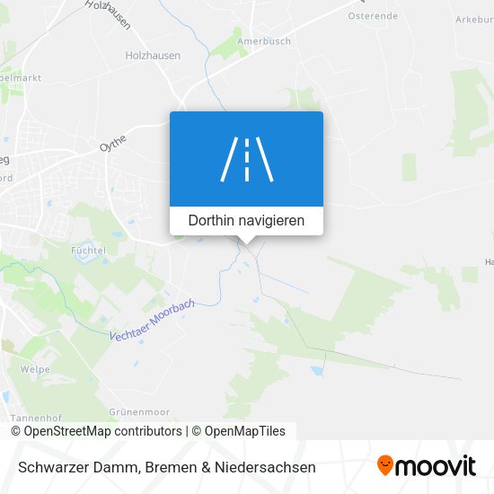 Schwarzer Damm Karte