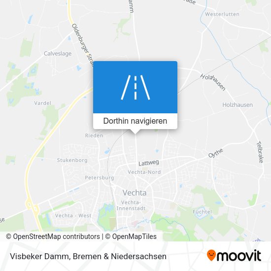 Visbeker Damm Karte