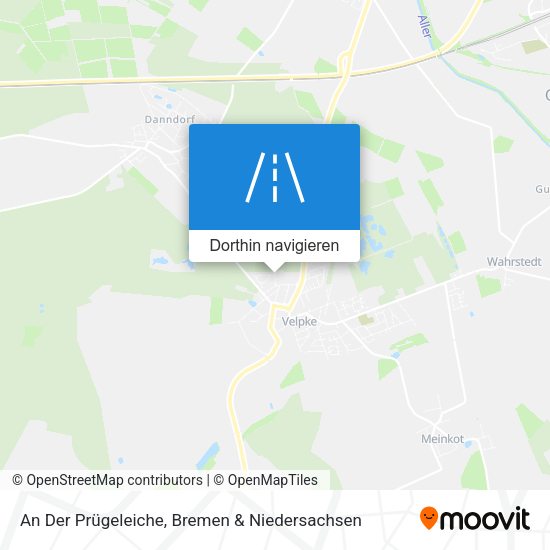 An Der Prügeleiche Karte