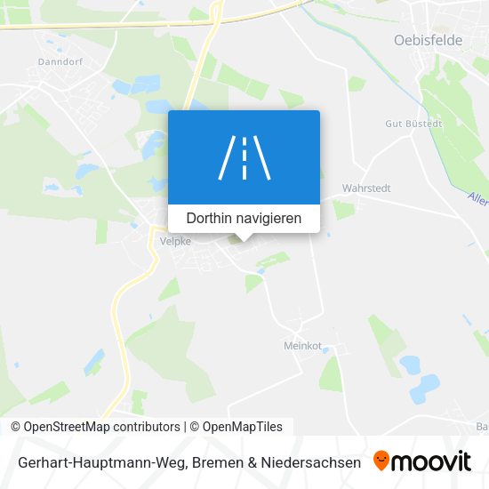 Gerhart-Hauptmann-Weg Karte