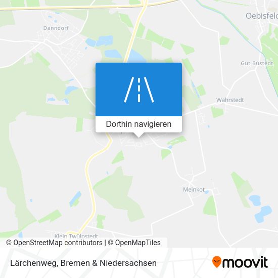 Lärchenweg Karte
