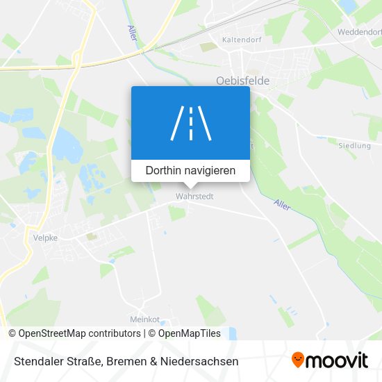 Stendaler Straße Karte