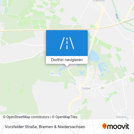 Vorsfelder Straße Karte