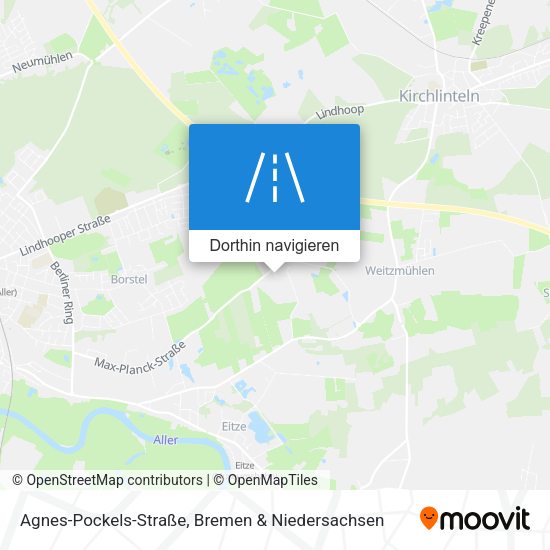 Agnes-Pockels-Straße Karte