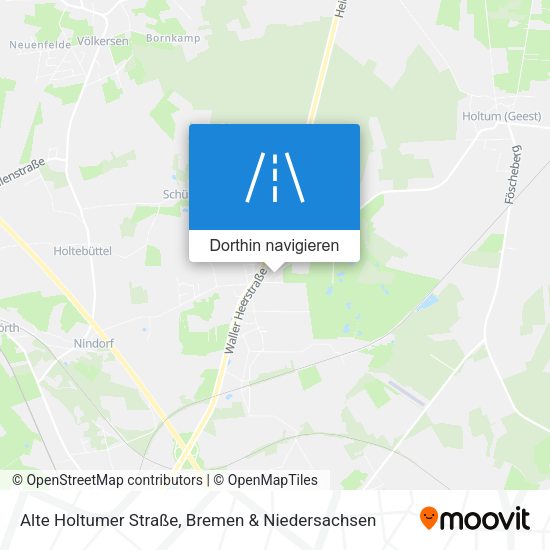 Alte Holtumer Straße Karte