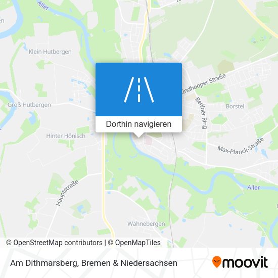 Am Dithmarsberg Karte