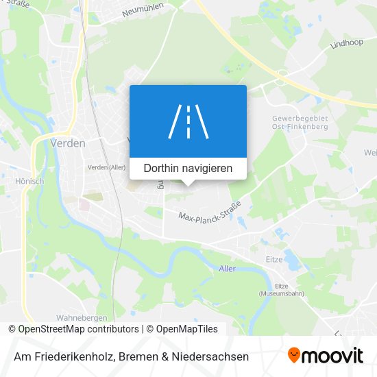 Am Friederikenholz Karte