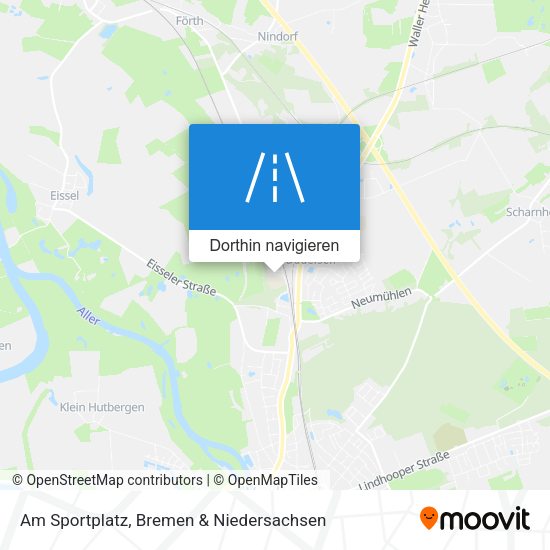 Am Sportplatz Karte