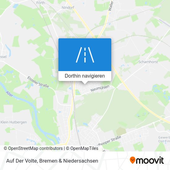 Auf Der Volte Karte