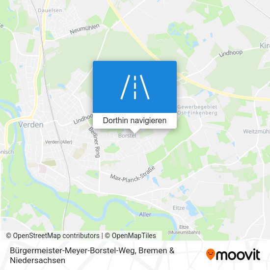 Bürgermeister-Meyer-Borstel-Weg Karte
