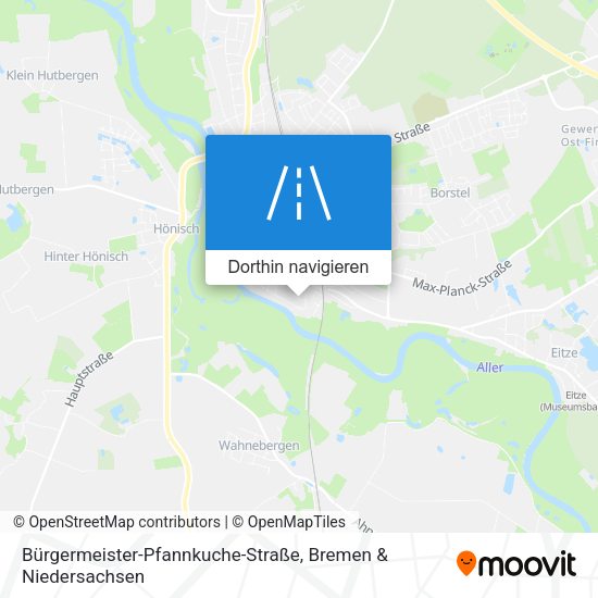 Bürgermeister-Pfannkuche-Straße Karte
