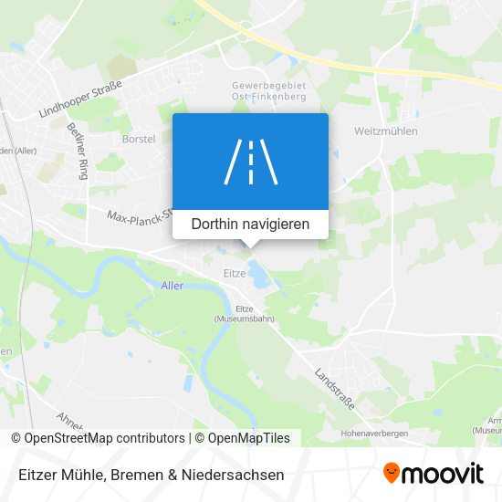 Eitzer Mühle Karte