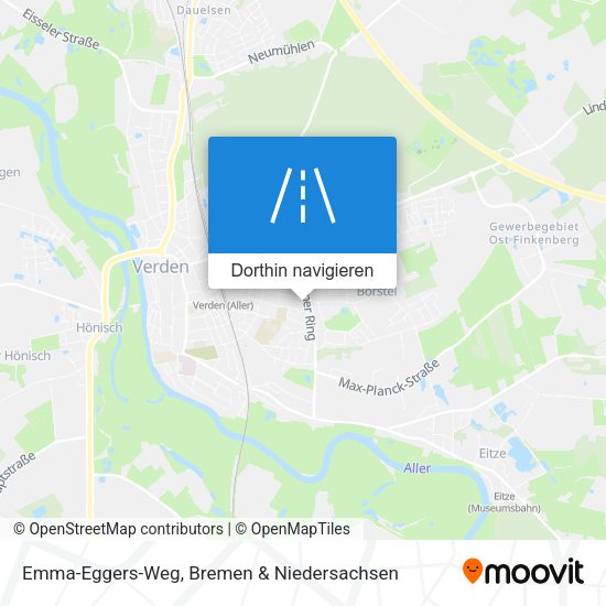 Emma-Eggers-Weg Karte