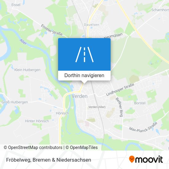 Fröbelweg Karte