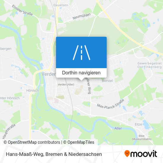 Hans-Maaß-Weg Karte