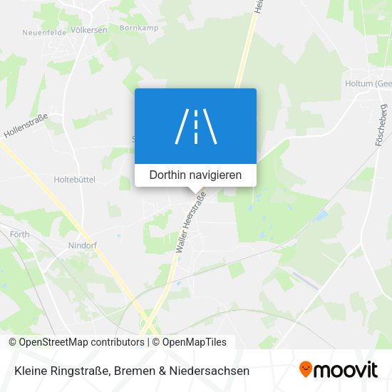 Kleine Ringstraße Karte