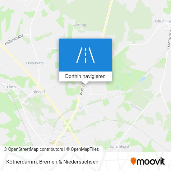 Kötnerdamm Karte