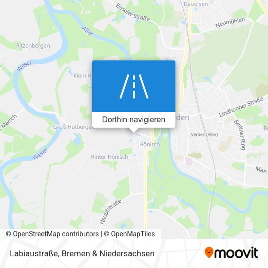 Labiaustraße Karte