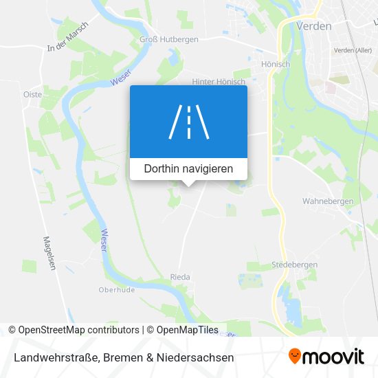 Landwehrstraße Karte
