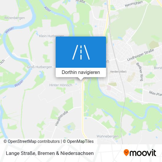 Lange Straße Karte