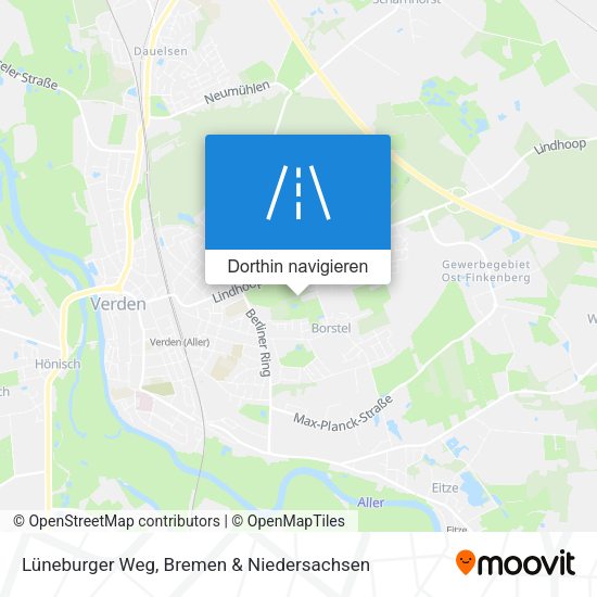 Lüneburger Weg Karte